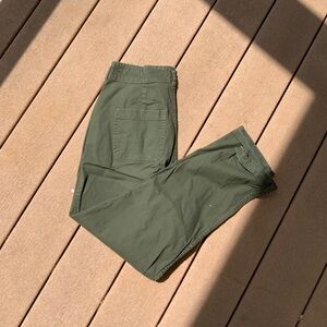 Hollister Green Cargo Pants